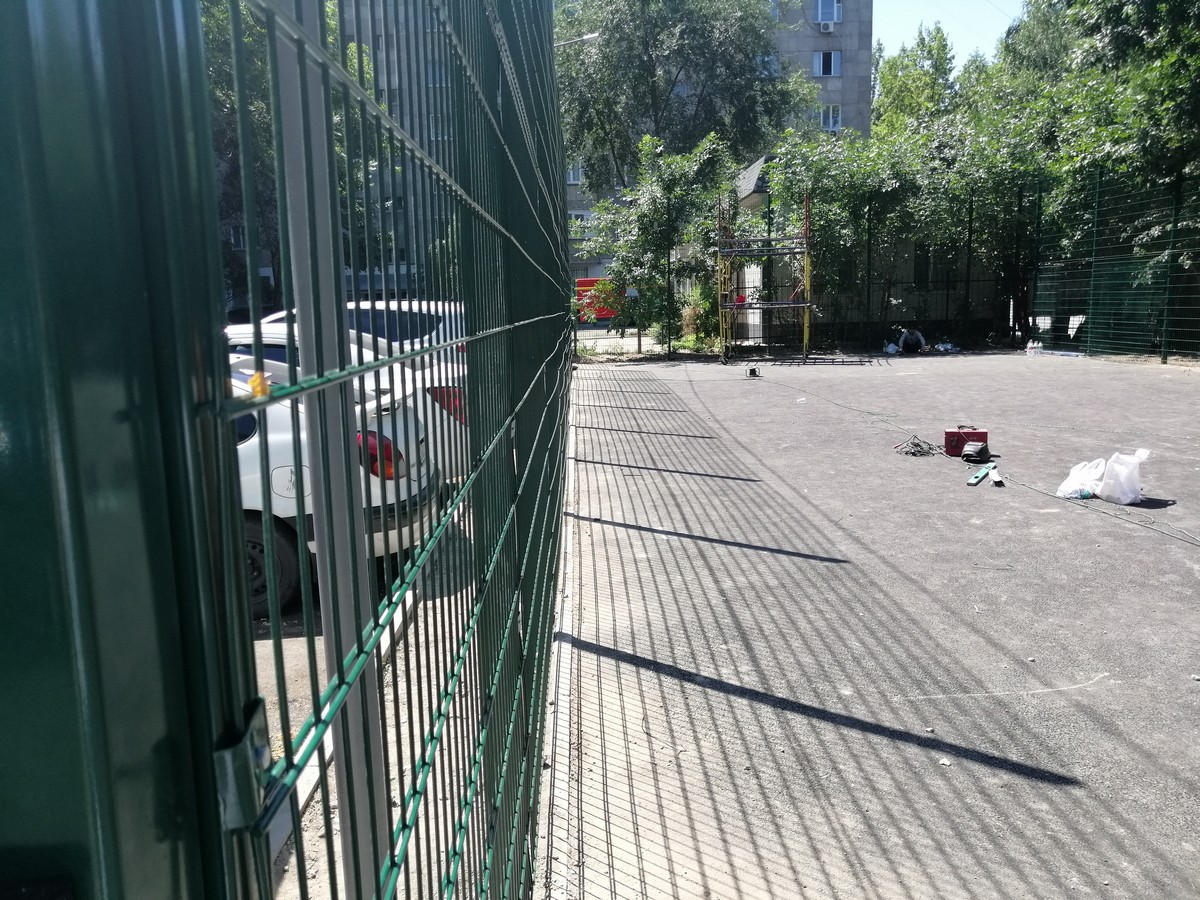 Спортивные площадки в Бостандыкском районе г. Алматы